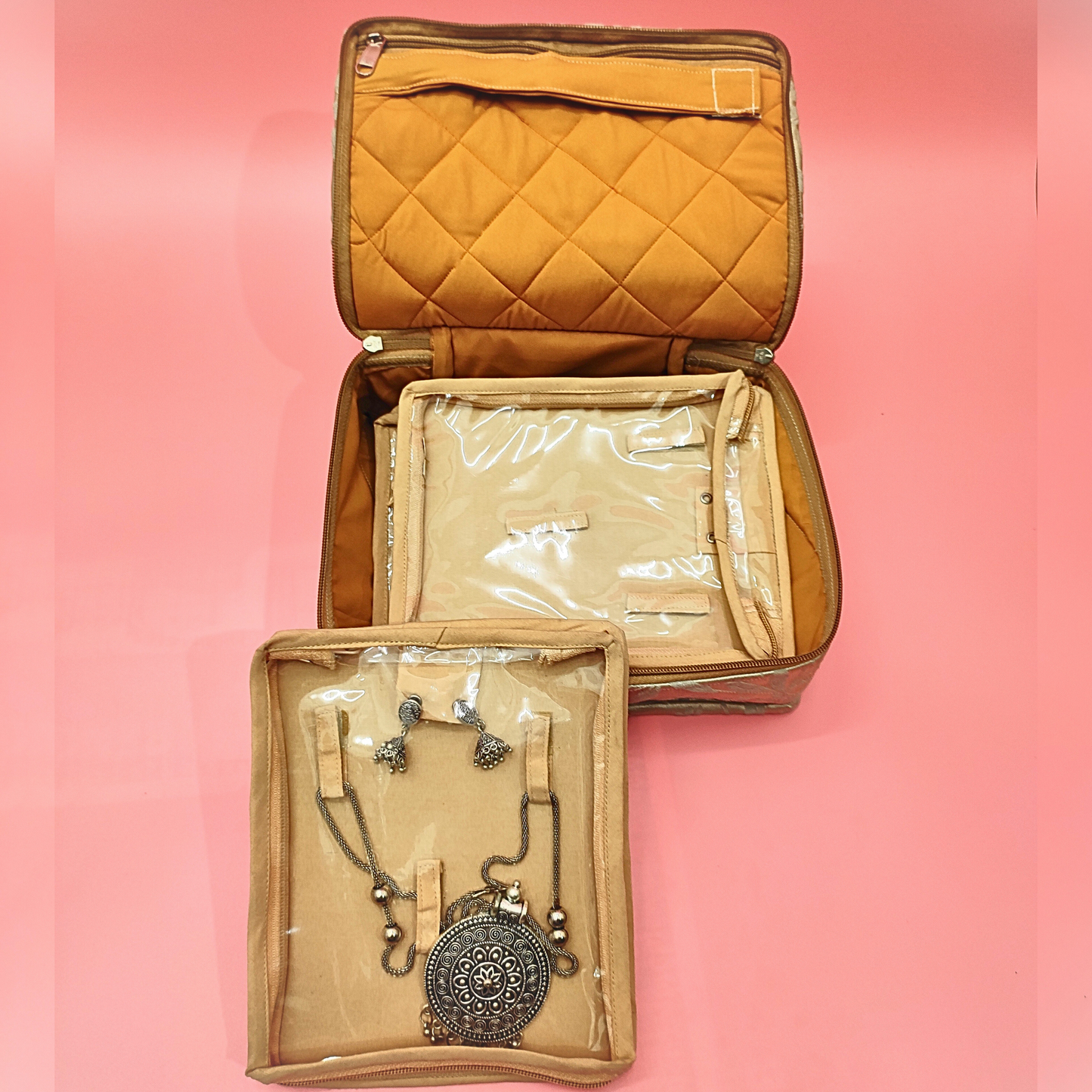 Buyota™ Premium Jewelry Box with 4 pouches